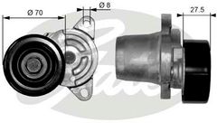 Ролик натяжний Gates T38454 (7808-21354) для Hyundai Accent, Elantra, Getz, Grandeur, i30, Matrix, Santa Fe, Sonata, Trajet, Tucson; Kia Carens, Ceed, Cerato, Magentis, Pro Ceed, Sportage - Фото 1