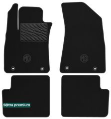 Двошарові килимки Sotra Premium Graphite для MG ZS (mkI) 2017→ АКПП