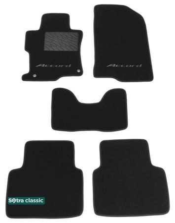 Двошарові килимки Sotra Classic Grey для Honda Accord (mkVIII)(CP)(седан) 2008-2012 (USA) - Фото 1