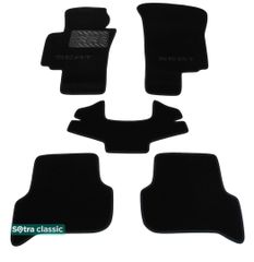 Двошарові килимки Sotra Classic Black для Seat Altea (mkI) / Toledo (mkIII) 2004-2009