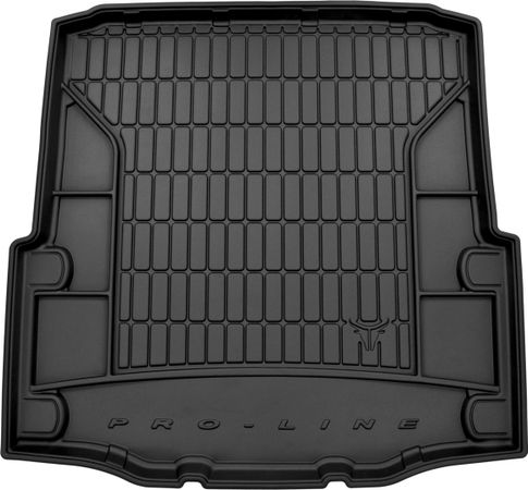 Резиновый коврик в багажник Frogum Pro-Line для Skoda Superb (mkII)(седан) 2008-2015 (с запаской)(багажник) - Фото 1