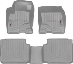 Коврики WeatherTech Grey для Ford Escape (mkIV)(гибрыд)(3 кліпси) 2020-2021