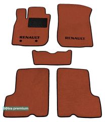Двошарові килимки Sotra Premium Terracotta для Renault Duster (mkI) 2009-2013