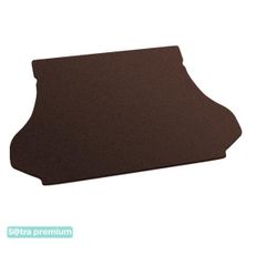 Двошарові килимки Sotra Premium Chocolate для Hyundai Santa Fe (mkI)(без вирізів)(багажник) 2000-2006
