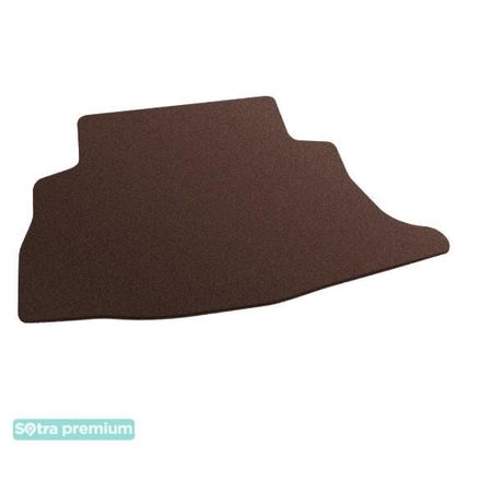 Двошарові килимки Sotra Premium Chocolate для Nissan Leaf (mkI)(багажник) 2013-2017 - Фото 1