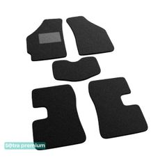 Двошарові килимки Sotra Premium Black для Chery QQ / S11 (mkI) 2003-2013