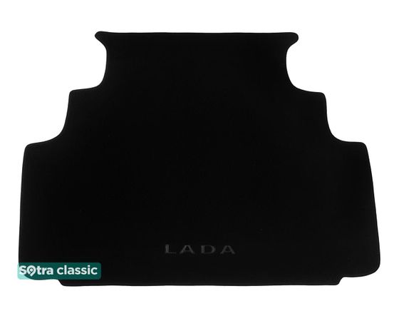 Двошарові килимки Sotra Classic Black для ВАЗ Классика (2104)(універсал)(багажник) 1984-2012 - Фото 1