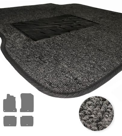Текстильні килимки Pro-Eco Graphite для Renault Latitude (mkI) 2011-2015 АКПП - Фото 1