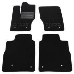 Двошарові килимки Sotra Custom Premium Black для Land Rover Range Rover (mkIV)(long)(з консоллю на 2 ряді) 2012-2021
