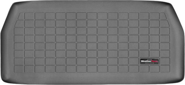 Коврик Weathertech Black для Nissan Quest (mkIII)(trunk behind 3 row) 2004-2009 - Фото 1