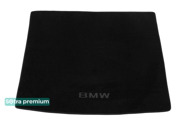 Двошарові килимки Sotra Premium Black для BMW X1 (F48)(багажник) 2015-2022 - Фото 1