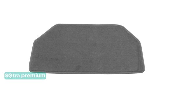 Двошарові килимки Sotra Premium Grey для Tesla Model S (mkI)(повний привід)(передній багажник) 2012-03-2016 - Фото 1