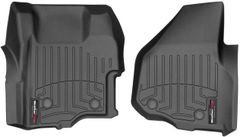 Коврики WeatherTech Black для Ford Super Duty (mkIII)(extended & double cab)(with 4x4 shifter)(no dead pedal)(1 row) 2011-2012 automatic