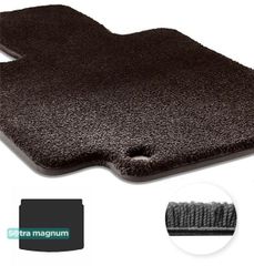 Двошарові килимки Sotra Magnum Black для Seat Ateca (mkI)(з дворівневою підлогою)(верхнє положення)(багажник) 2016→