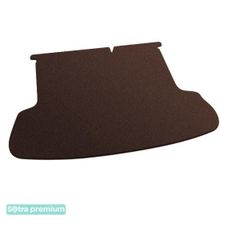Двошарові килимки Sotra Premium Chocolate для Hyundai Accent (mkIII)(седан)(багажник) 2005-2011