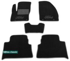 Двошарові килимки Sotra Classic Black для Ford C-Max (mkI) 2003-2010