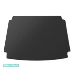 Двухслойные коврики Sotra Classic Black для Kia Niro (mkI)(багажник) 2016-2022