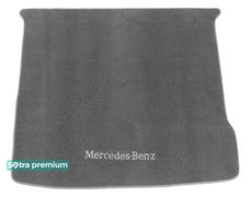 Двошарові килимки Sotra Premium Grey для Mercedes-Benz M/GLE-Class (W166)(багажник) 2011-2019 - Фото 1