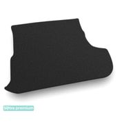 Двошарові килимки Sotra Premium Black для Citroen C-Crosser (mkI)(із сабвуфером)(багажник) 2007-2013 - Фото 1