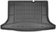 Гумовий килимок у багажник Frogum Pro-Line для Nissan Pulsar (C13) 2014-2018 (без дворівневої підлоги)(багажник)