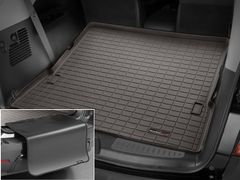 Килимок из захистом WeatherTech Choco для Infiniti QX80 / QX56 (mkII) 2011→; Nissan Armada (mkII)(trunk behind 2 row) 2017→ - Фото 2