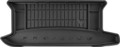 Гумовий килимок у багажник Frogum Pro-Line для Toyota Yaris (mkII)(5-дв.) 2005-2011 (без дворівневої підлоги)(багажник)