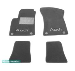 Двошарові килимки Sotra Premium Grey для Audi TT (mkI) 1998-2006