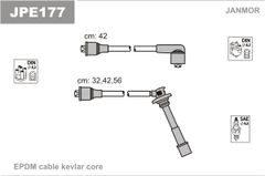 Дроти запалювання Janmor JPE177 для Daihatsu Charade 1.0GTi (CB 80 T)