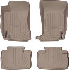 Коврики WeatherTech Beige для Cadillac CTS / CTS-V (mkII)(sedan)(AWD)(1 small fixing) 2008-2009 automatic