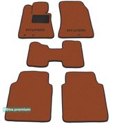 Двошарові килимки Sotra Premium Terracotta для Hyundai Equus (mkII) 2009-2012 - Фото 1