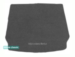 Двошарові килимки Sotra Classic Grey для Mercedes-Benz GLC-Class (С253)(купе)(гібрид)(багажник) 2017-2022