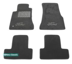Двошарові килимки Sotra Classic Grey для Ford Mustang (mkV) 2005-2014