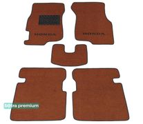 Двошарові килимки Sotra Premium Terracotta для Honda Civic (mkVI) 1995-2001 - Фото 1