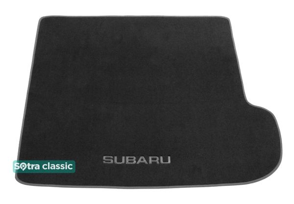 Двошарові килимки Sotra Classic Grey для Subaru Tribeca (mkI)(5 місць)(багажник) 2006-2014 - Фото 1