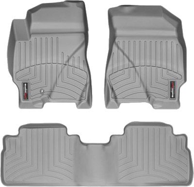 Коврики Weathertech Grey для Mazda Tribute; Mercury Mariner (mkII)(1 fixing hook) 2009-2011 automatic - Фото 1