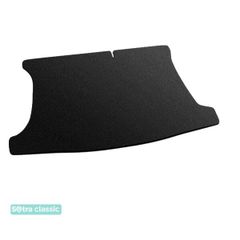Двошарові килимки Sotra Classic Black для Kia Rio (mkIII)(хетчбек)(багажник) 2011-2017
