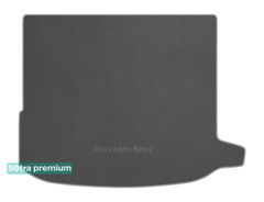 Двошарові килимки Sotra Premium Grey для Mercedes-Benz GLC-Class (C253)(купе)(не гібрид)(багажник) 2015-2022