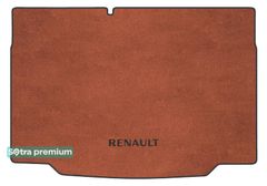 Двошарові килимки Sotra Premium Terracotta для Renault Clio (mkV)(хетчбек)(нижній)(із запаскою)(багажник) 2019→