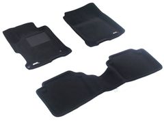 Тришарові килимки Sotra 3D Premium 12mm Black для Honda Accord (mkIX)(CR)(седан) 2012-2017 - Фото 1