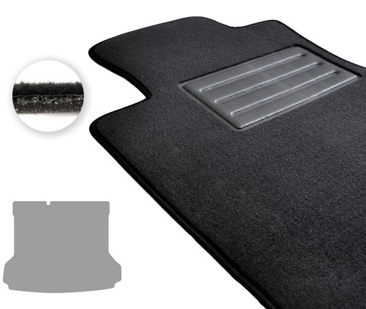 Двошарові килимки Optimal для Volkswagen ID.4 (mkI)(нижний)(багажник) 2020→ - Фото 1