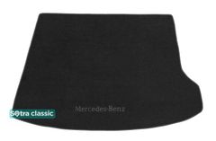 Двошарові килимки Sotra Classic Black для Mercedes-Benz R-Class (W251)(багажник) 2006-2012 - Фото 1