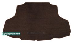 Двошарові килимки Sotra Premium Chocolate для Mitsubishi Lancer (mkIX)(седан)(багажник) 2000-2009
