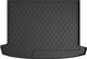 Гумовий килимок у багажник Gledring для Renault Clio (mkIV)(універсал) 2012-2019 (верхній)(багажник)