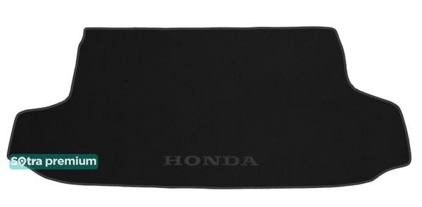 Двошарові килимки Sotra Premium Black для Honda HR-V (mkI)(5-дв.)(багажник) 1998-2006 - Фото 1