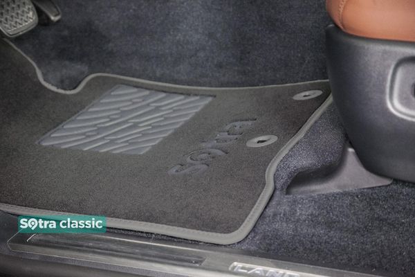 Двошарові килимки Sotra Classic Grey для Mercedes-Benz Sprinter (W901-W905)(1 ряд - 3 місця)(1 ряд) 1994-2007 - Фото 3