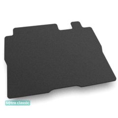 Двошарові килимки Sotra Classic Grey для Peugeot Traveller (mkI)(L3)(3 ряд - 1+2)(багажник) 2016→