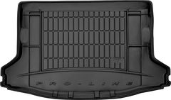 Резиновый коврик в багажник Frogum Pro-Line для Subaru XV (mkI) 2011-2017 (без двухуровневого пола)(с запаской)(багажник)