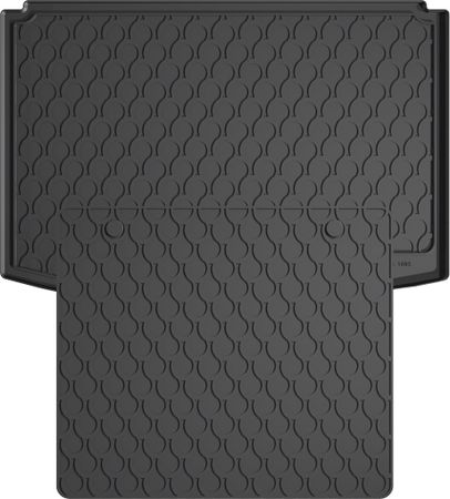 Гумовий килимок у багажник Gledring для Mazda CX-3 (mkI) 2015-2021 (багажник із захистом) - Фото 1