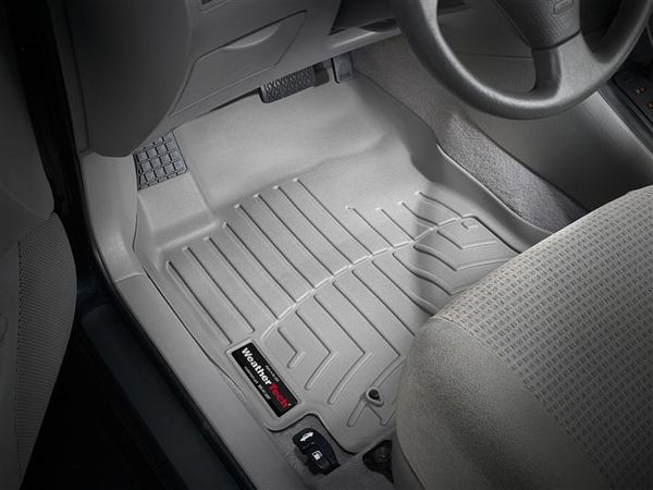 Коврики Weathertech Grey для Toyota Corolla (US)(E120)(with heating vens under front seats) 2003-2008  - Фото 2