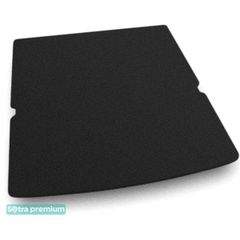 Двошарові килимки Sotra Premium Graphite для Infiniti QX80/QX56 (mkII)(Z62)(складений 3 ряд)(багажник) 2010→